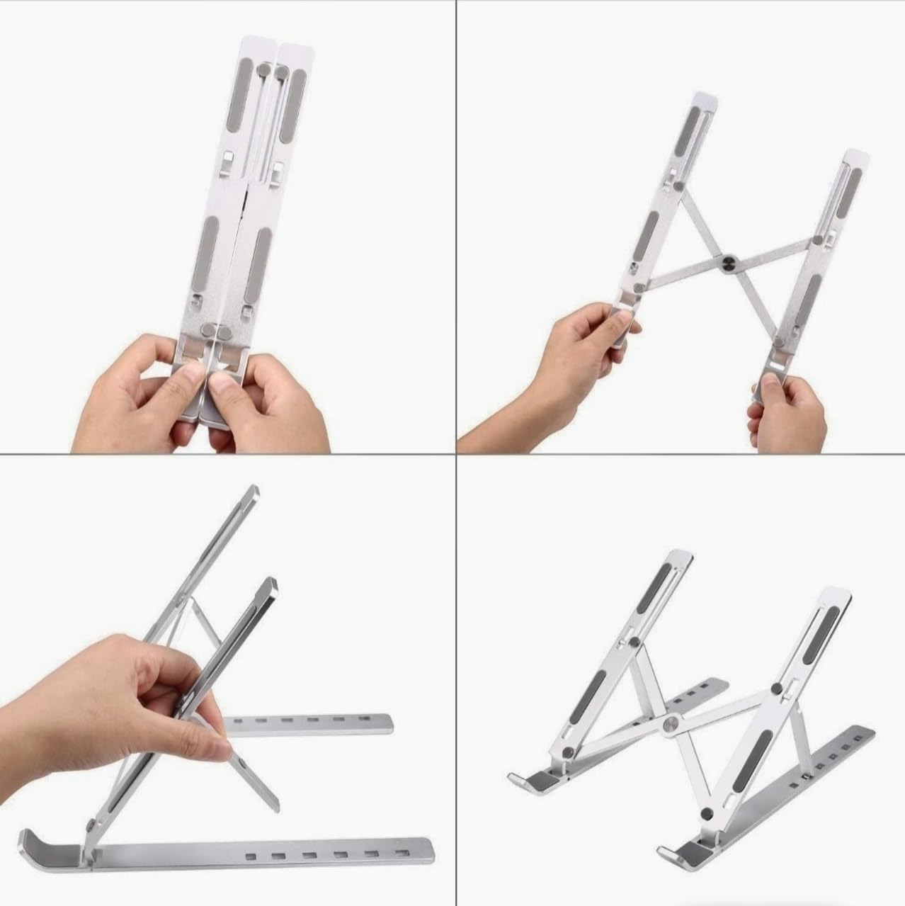 Aluminum Laptop Stand (Adjustable/Foldable)